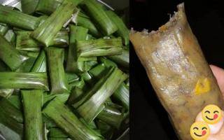 Manisnya Belebat Kacang, Kue Melayu Berbalut Daun Pisang–