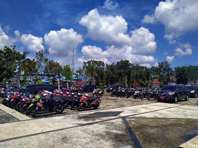 Ada Ratusan Kendaraan Dinas Pemkab Kepulauan Meranti yang Menunggak Pajak