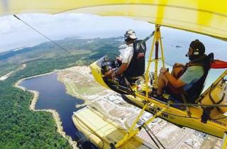 Yuk, Cobain Terbang di Atas Bintan Dengan Ampibi Challenger Ultralight XL65