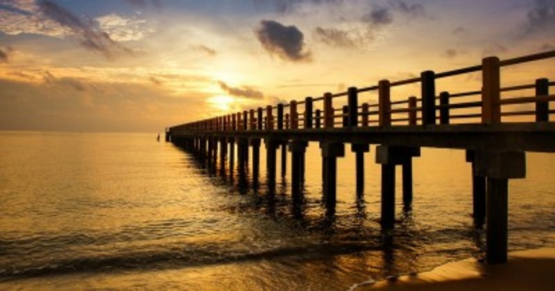 Indahnya Sunset di Pantai Indah Sergang Laut