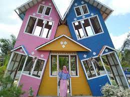 Bermain Waterboom Hingga Swafoto di Rumah Terbalik di Agrowisata Sei Pinang Riau