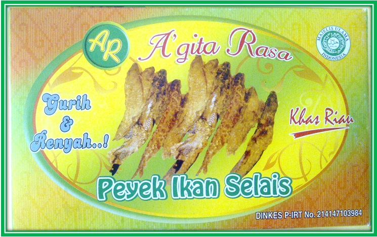 Gurihnya Peyek Ikan Selais Khas Riau, Jangan Lupa Beli ya..