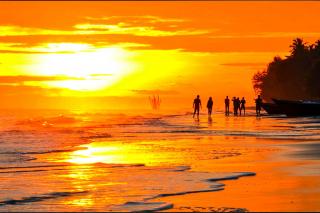 Pesona Pasir Putih Sepanjang 17 Km di Pantai Lapin Riau