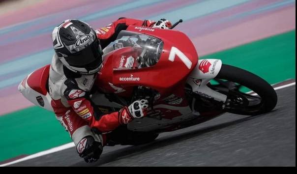 Pebalap Muda RI, Veda Ega Kibarkan Merah Putih di Qatar