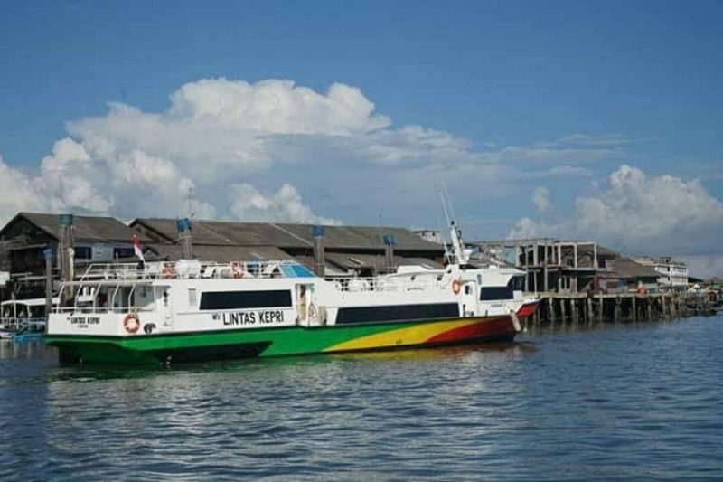 Kapal Feri MV Lintas Kepri Rute Daik Lingga-TPI Singgahi Senayang Mulai 12 Maret