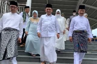 Diisukan Tak Harmonis, Momen Ansar Ahmad Sambangi Kediaman Rudi saat Lebaran