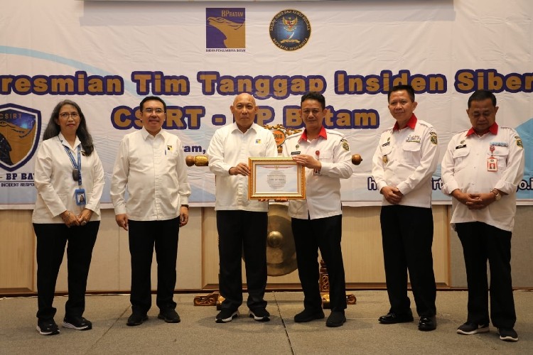Tim Tanggap Insiden Siber CSIRT-BP Batam Resmi Terbentuk