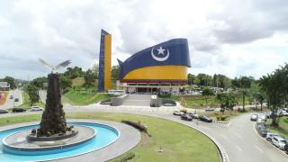 Curah Hujan Tinggi, BP Batam Sigap Tanggulangi Kerusakan Masjid Tanjak