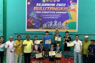 PBSI Karimun Kirim 10 Atlet Bulutangkis ke Porprov Kepri 2022, Optimis Raih Medali