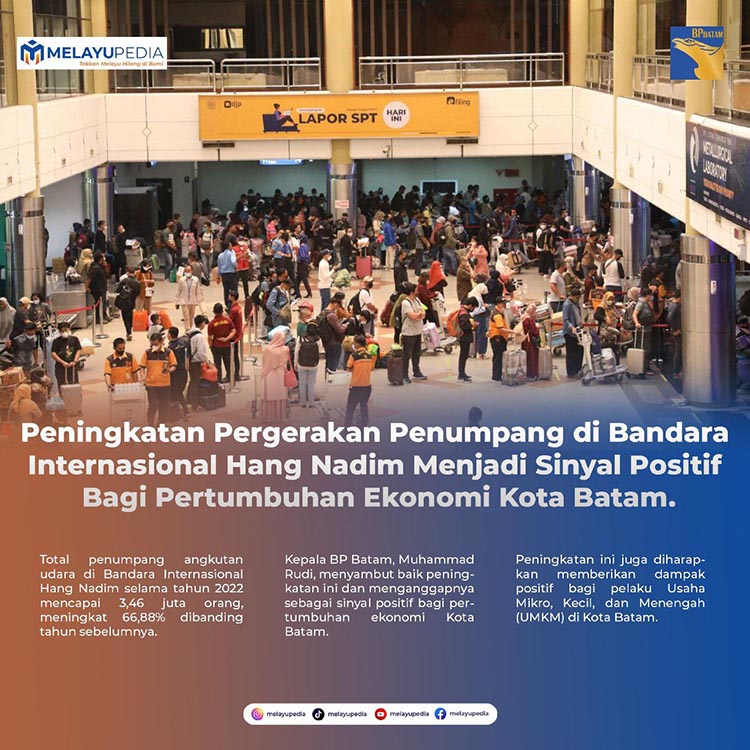 INFOGRAFIS: Jumlah Penumpang Bandara Internasional Hang Nadim Meningkat