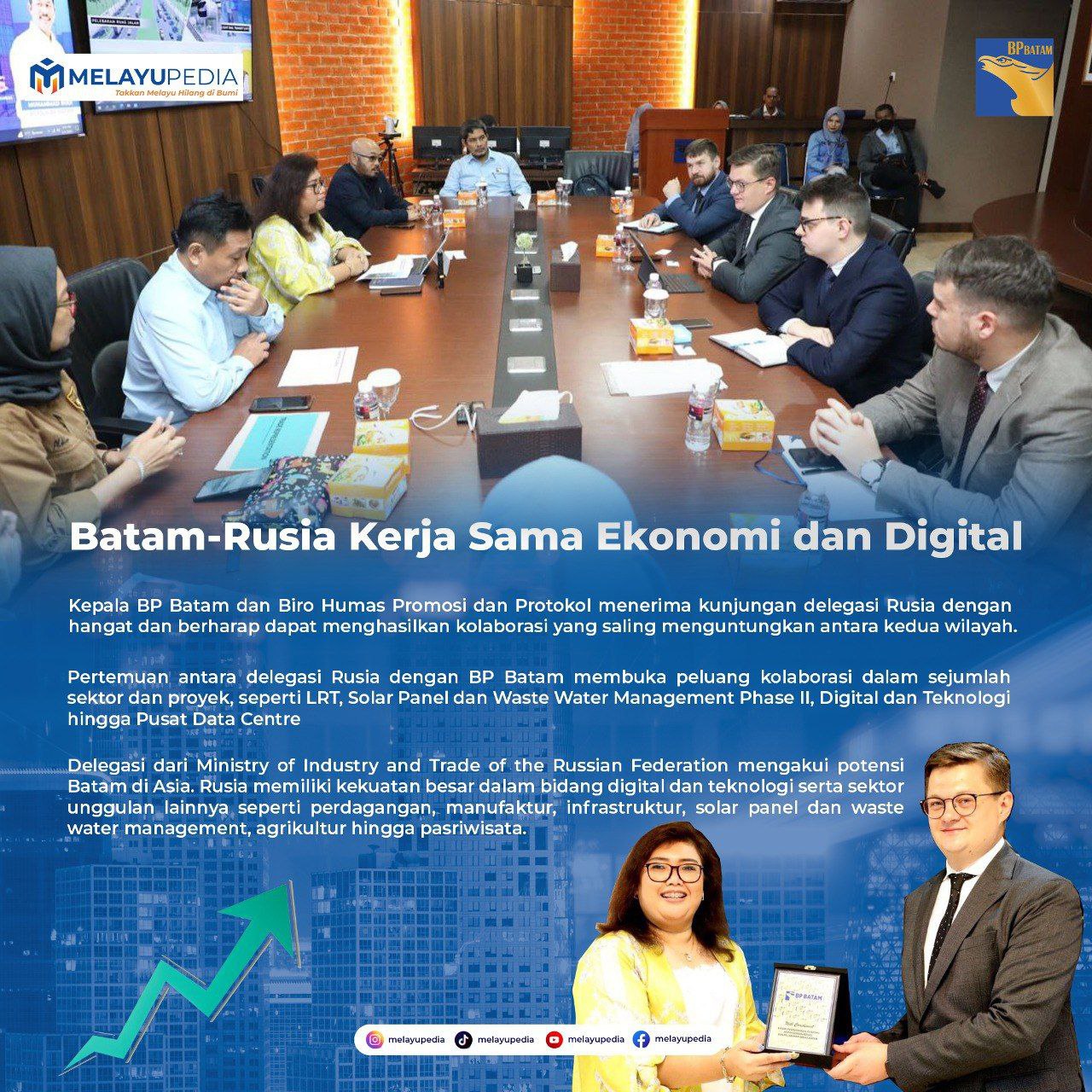 INFOGRAFIS: Batam-Rusia Kerja Sama Ekonomi dan Digital