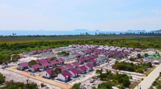 Rumah untuk Korban Longsor Serasan Natuna Hampir Rampung, Cen Sui Lan Apresiasi Menteri Basuki