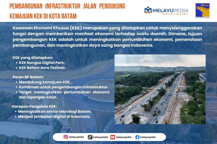INFOGRAFIS: Pengelola KEK Apresiasi BP Batam Gegara Suskws Tingkatkan Infrastruktur Pendukung