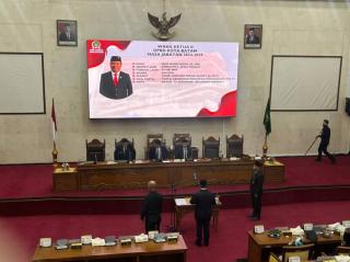 Politisi PDI Perjuangan, Budi Mardiyanto Resmi Dilantik sebagai Wakil Ketua II DPRD Kota Batam
