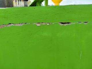 Ikon Wisata Lingga Tugu Khatulistiwa, Baru Dibangun Tapi Sudah Ada yang Retak