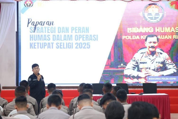 Polda Kepri Gelar Latpraops Ketupat Seligi 2025, Siapkan Ribuan Personel untuk Amankan Idul Fitri