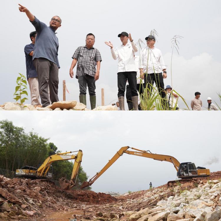 Deputi Bidang Infrastruktur BP Batam Apresiasi Peran Pengusaha Properti di Kawasan Bengkong dalam Upaya Mengatasi Banjir