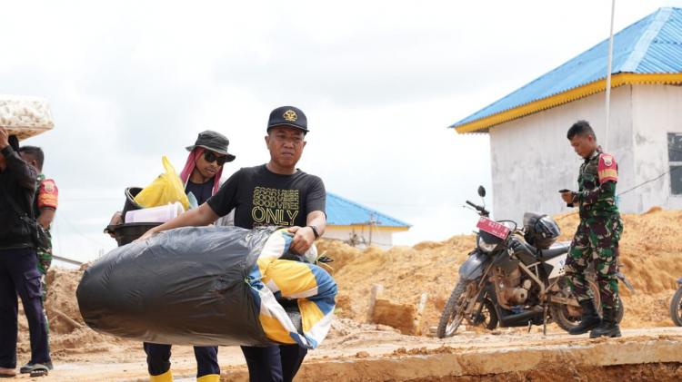 89 KK Warga Rempang Tempati Rumah Baru Tanjung Banun