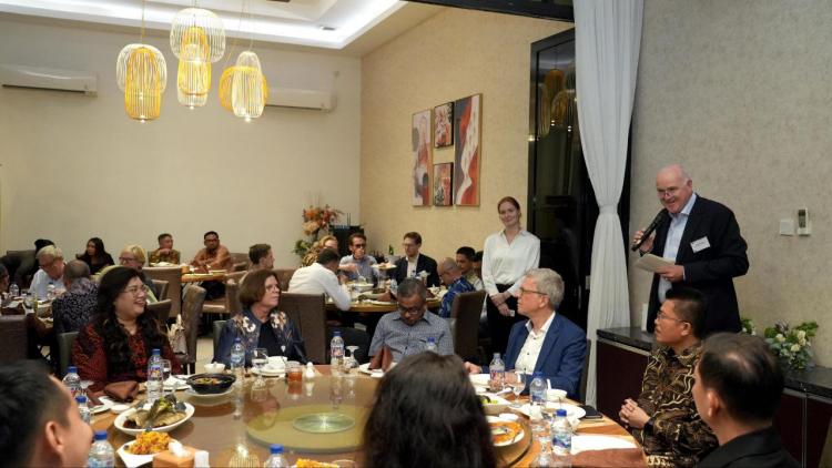 Anggota/Deputi Bidang Pelayanan Umum BP Batam Hadiri Networking Dinner bersama Delegasi Kementerian dan Pengusaha Jerman