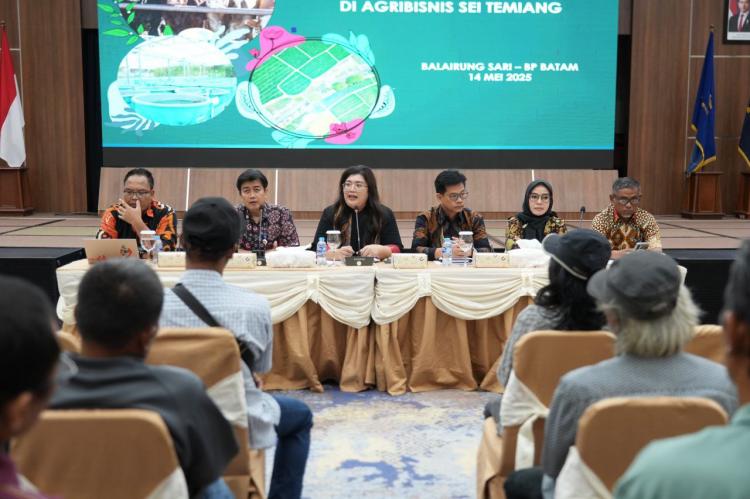 Anggota/Deputi Bidang Pelayanan Umum BP Batam Komitmen Upayakan Kepastian Berusaha bagi Pelaku Usaha di Kawasan Agribisnis Sei Temiang