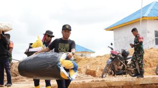 89 KK Warga Rempang Tempati Rumah Baru Tanjung Banun
