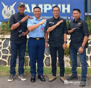 Danlanud Hang Nadim Dukung PWI Batam Perangi Praktik Premanisme Berkedok Wartawan