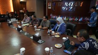 BP Batam - Setjen DPR RI Saling Tukar Informasi tentang Tata Cara Pengelolaan Aset