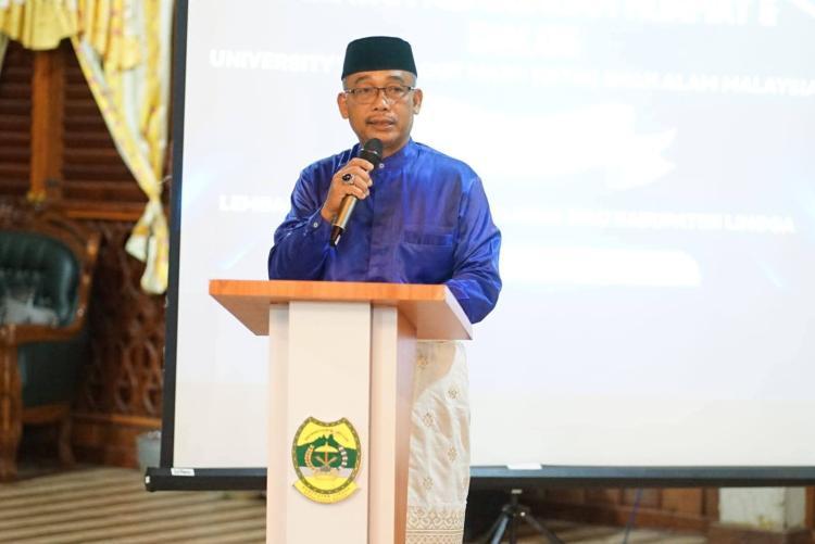 LAM Kabupaten Lingga Terima Kunjungan Delegasi Universiti Teknologi MARA Shah Alam Malaysia