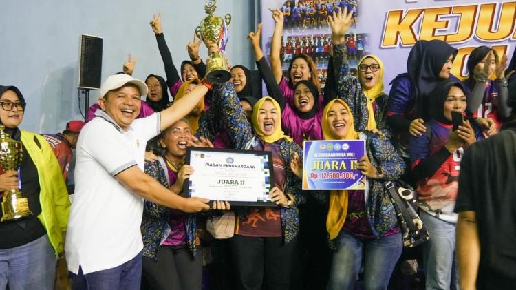 Amsakar Achmad Tutup Rangkaian Kejuaraan Voli Piala Walikota 2026, Berikut Deretan Prestasi BP Batam