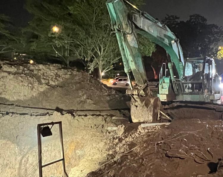 Perbaikan Pipa Simpang Plamo-Kepri Mall Rampung, Aliran Air Mulai Didistribusikan Bertahap