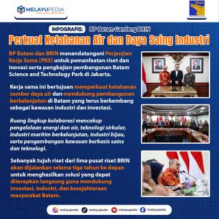 INFOGRAFIS: BP Batam Gandeng BRIN Perkuat Ketahanan Air dan Daya Saing Industri