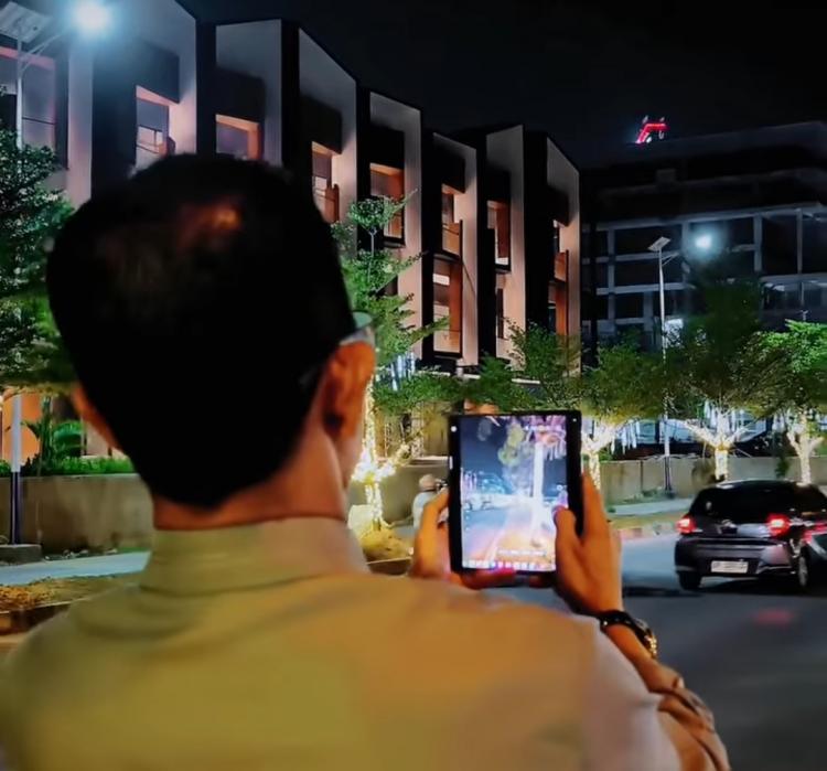 Lampu Hias Percantik Sudut Kota, Amsakar: Sentuhan Kecil Bikin Batam Makin Indah