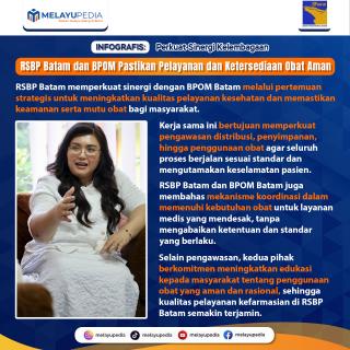 INFOGRAFIS: Perkuat Sinergi Kelembagaan, RSBP Batam dan BPOM Pastikan Pelayanan dan Ketersediaan Obat Aman