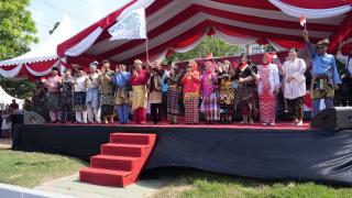 Semarak HUT ke-81 RI, BP Batam Turut Meriahkan Pawai Pembangunan