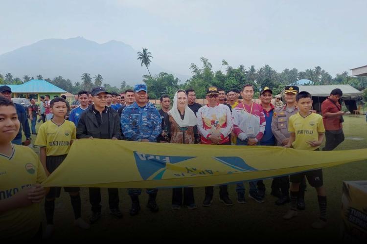 Bupati Cen Sui Lan Buka Piala Bupati Natuna 2026, 63 Klub Berebut Prestasi di Dua Cabang Olahraga