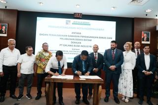 BP Batam Teken Nota Kesepakatan Pengembangan PSN Wiraraja Green Renewable Energy & Smart-Eco Industrial Park